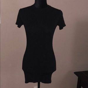 Windsor black spandex dress with keyhole